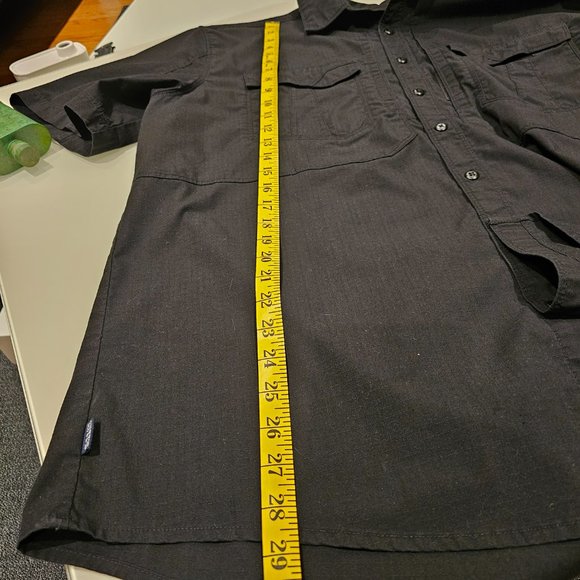 5.11 Tactical Stryke Black short sleeve shirt - Picture 8 of 8